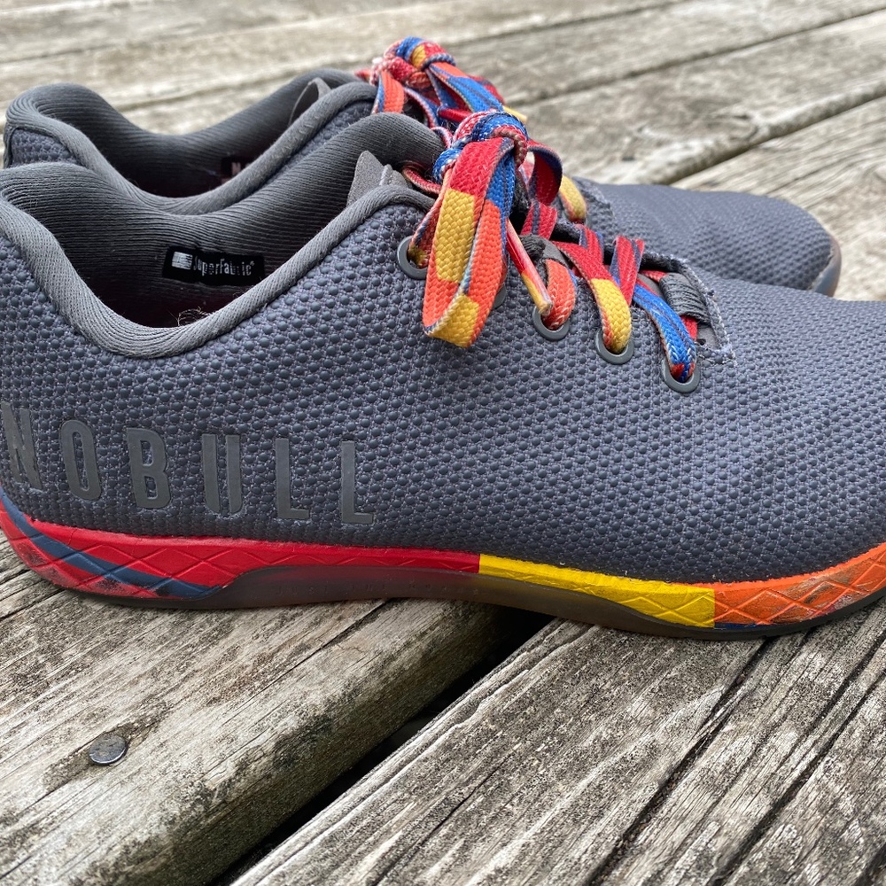 Nobull Dark Grey Lightning Trainers W9